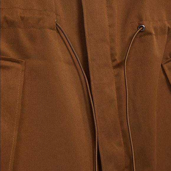 BRAND NEE ZARA LONG PARKA JACKET size M - Picture 8 of 9